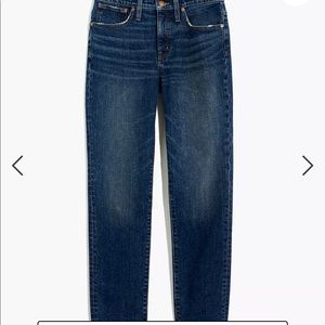 Madewell Tomboy Straight Jeans size 29
